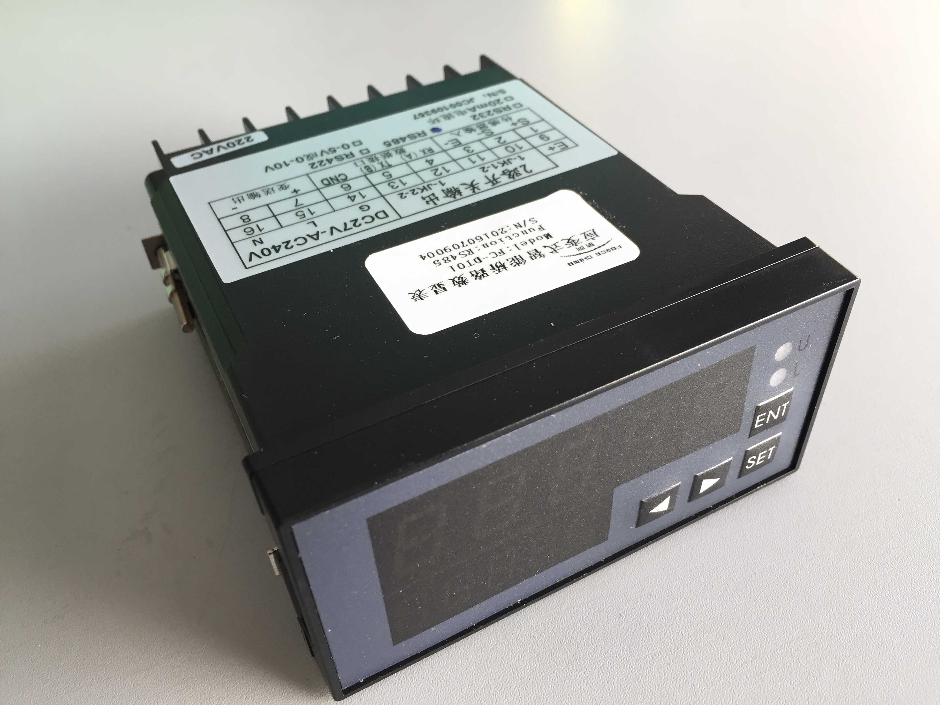 耐創測力傳感器專用Forcechina智能橋路數顯儀表FC-DT01